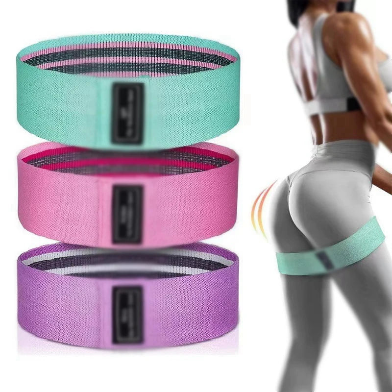 Resistance Band Set – Durable Elastic Bands for Full-Body Workouts, Yoga, Pilates & Strength Training