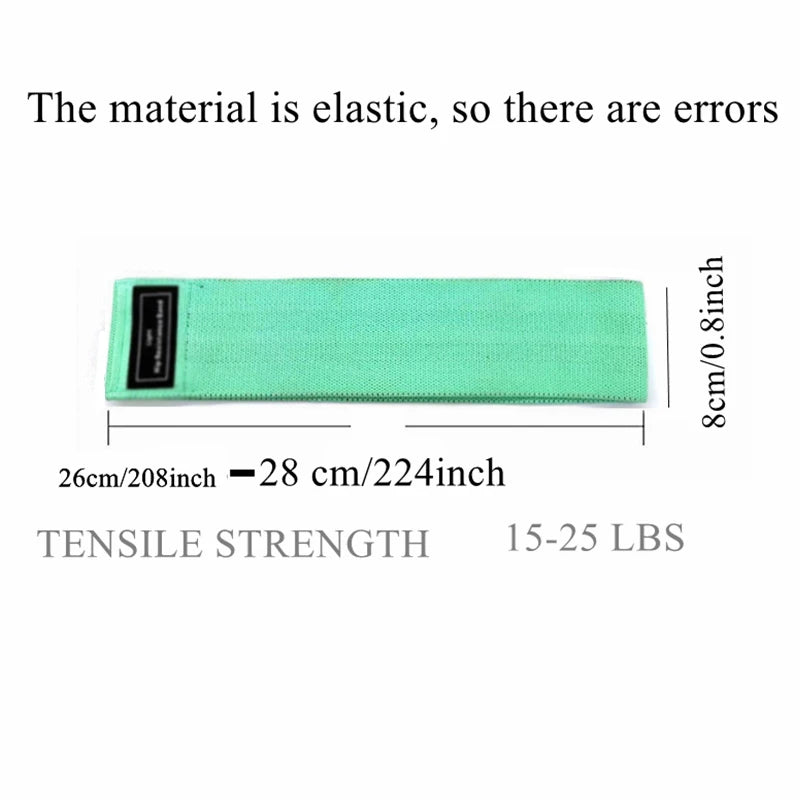 Resistance Band Set – Durable Elastic Bands for Full-Body Workouts, Yoga, Pilates & Strength Training