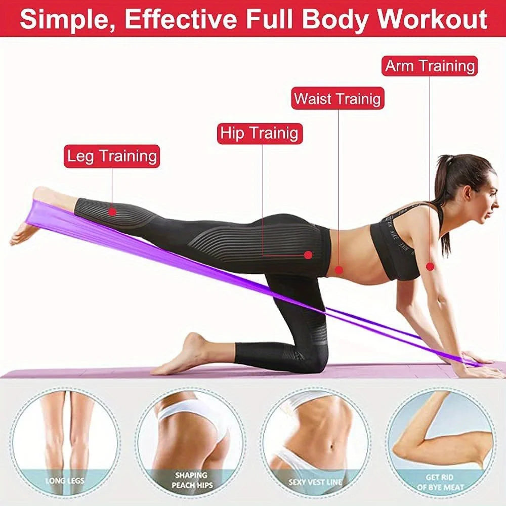Resistance Bands Set - Home Workout for Men & Women