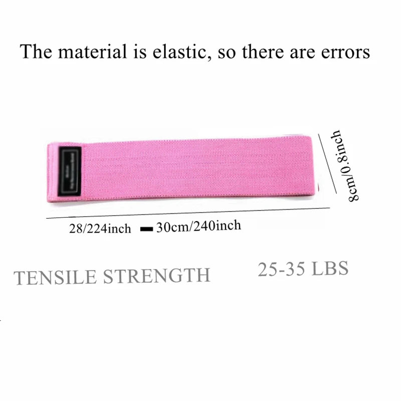 Resistance Band Set – Durable Elastic Bands for Full-Body Workouts, Yoga, Pilates & Strength Training