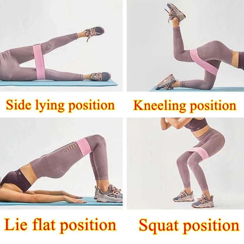 Resistance Band Set – Durable Elastic Bands for Full-Body Workouts, Yoga, Pilates & Strength Training