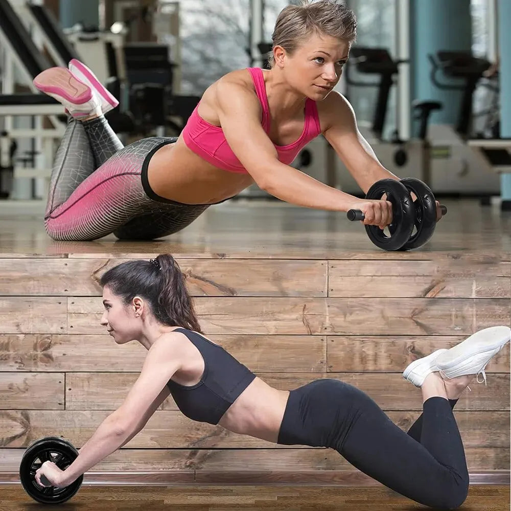 Ab Roller Wheel - Core Workout Equipment with Knee Pad